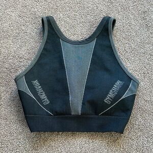 Gymshark Charcoal and Slate Sports Bra